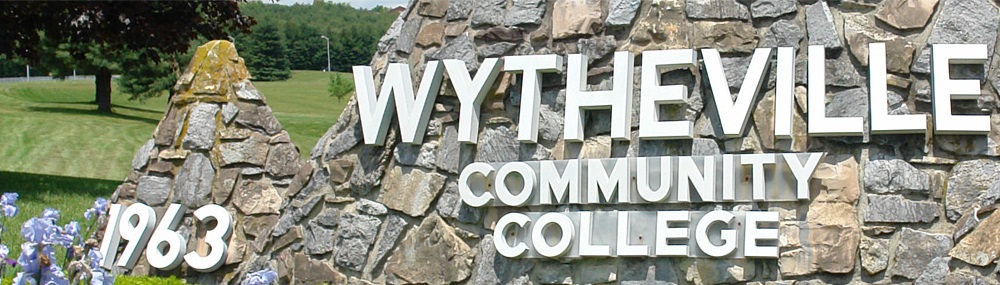 Wytheville Community College Stone Mountain Sign