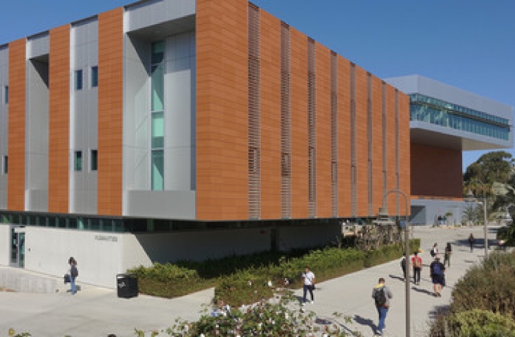 Outside of building