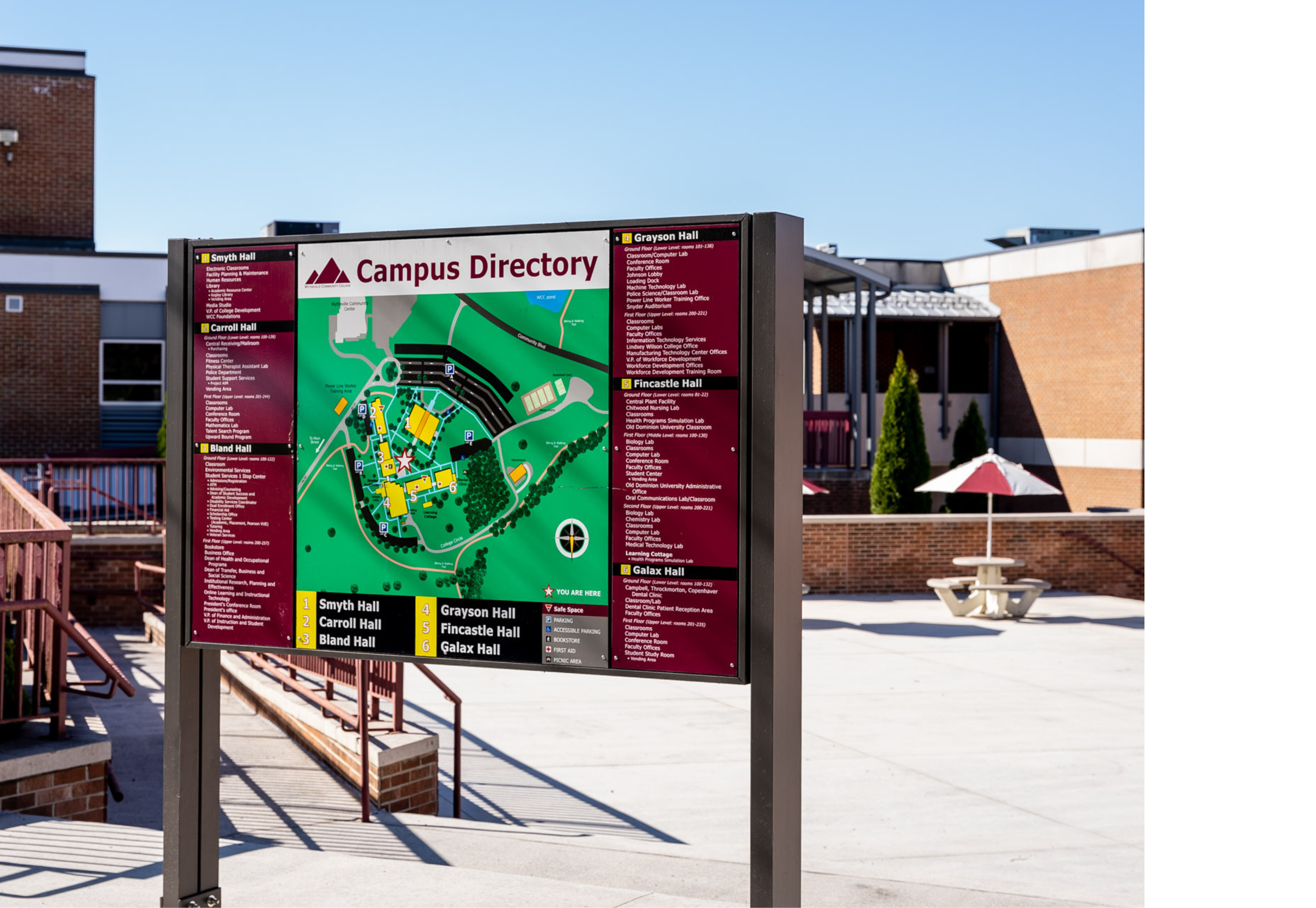 Campus Directory Sign