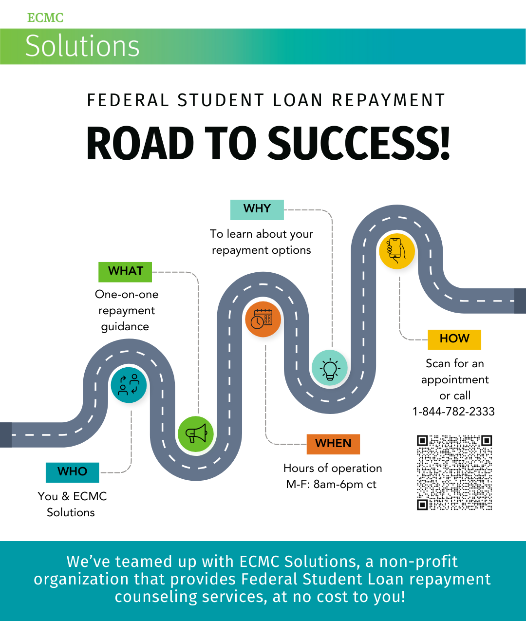 Student loan repayment solutions banner