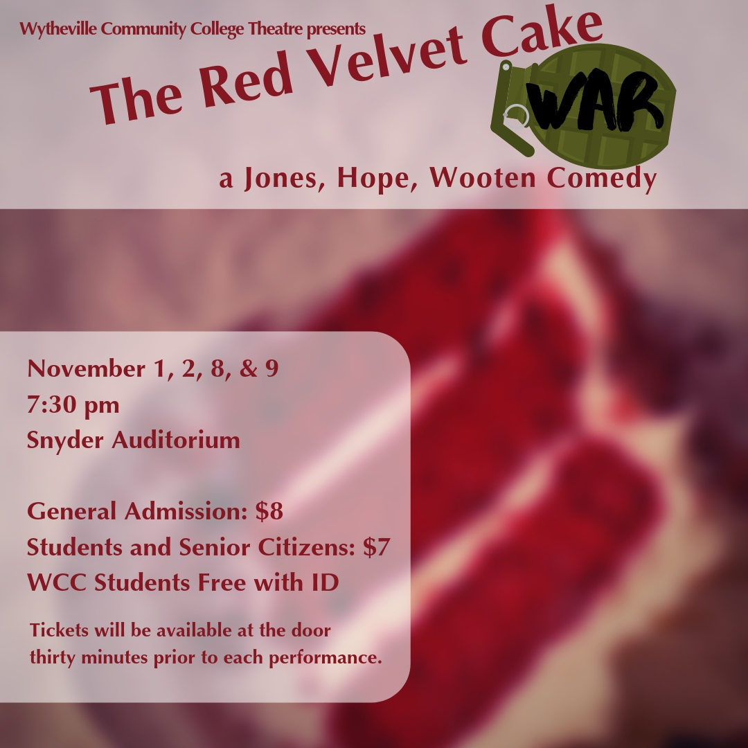 The Red Velvet Cake War Promotion Image