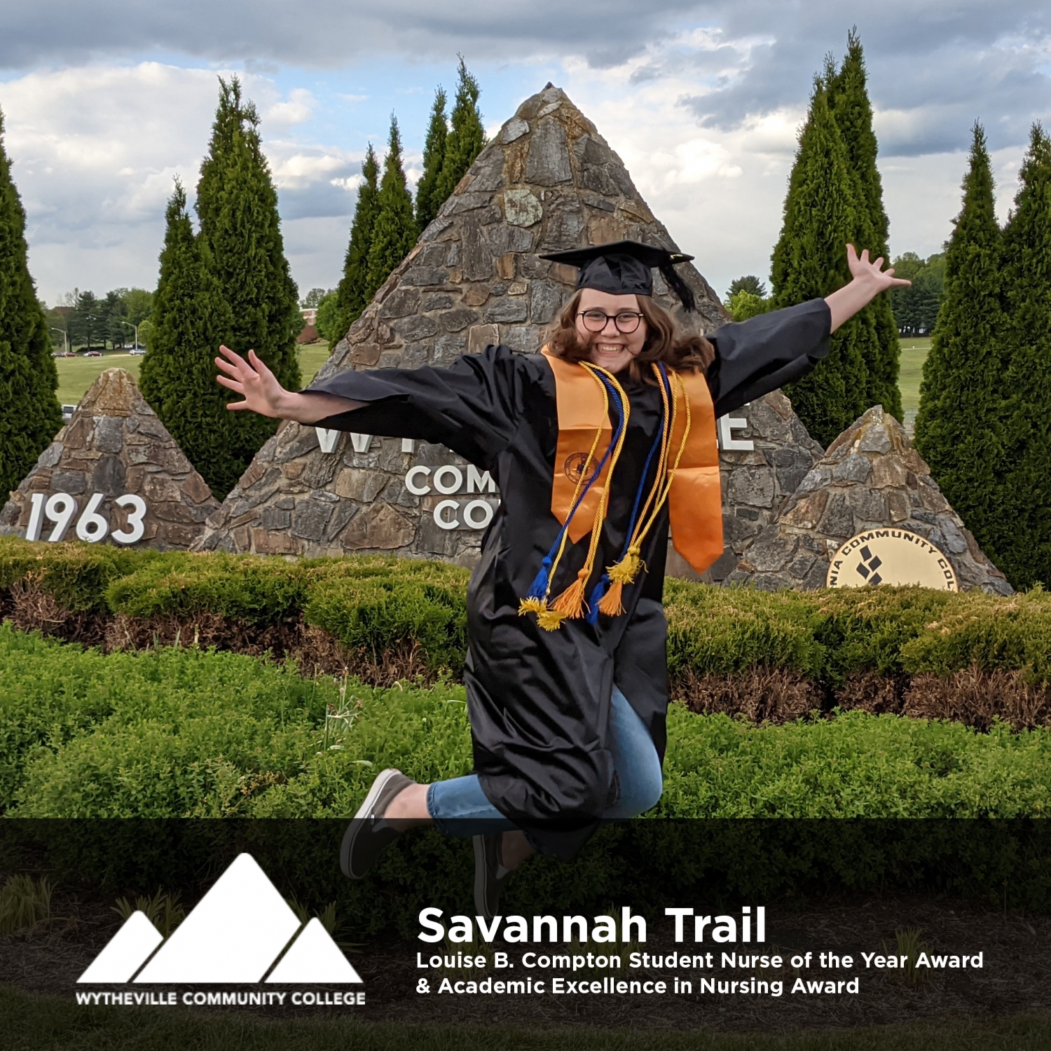 Savannah Trail - Louise B. Compton Student Nurse of the Year Award & Academic Excellence in Nursing Award
