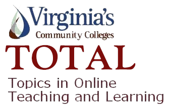 VCCS Total Topics in Online Teaching and Learning Logo